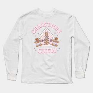 Gingerbread Christmas Crew Long Sleeve T-Shirt